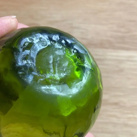 🌷5/$25 Vintage Miniature Green Glass Pitcher - Picture 11 of 12